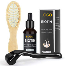 El mejor equipo personalizado de suero para el crecimiento del cabello con biotina para el tratamiento de la pérdida de cabello